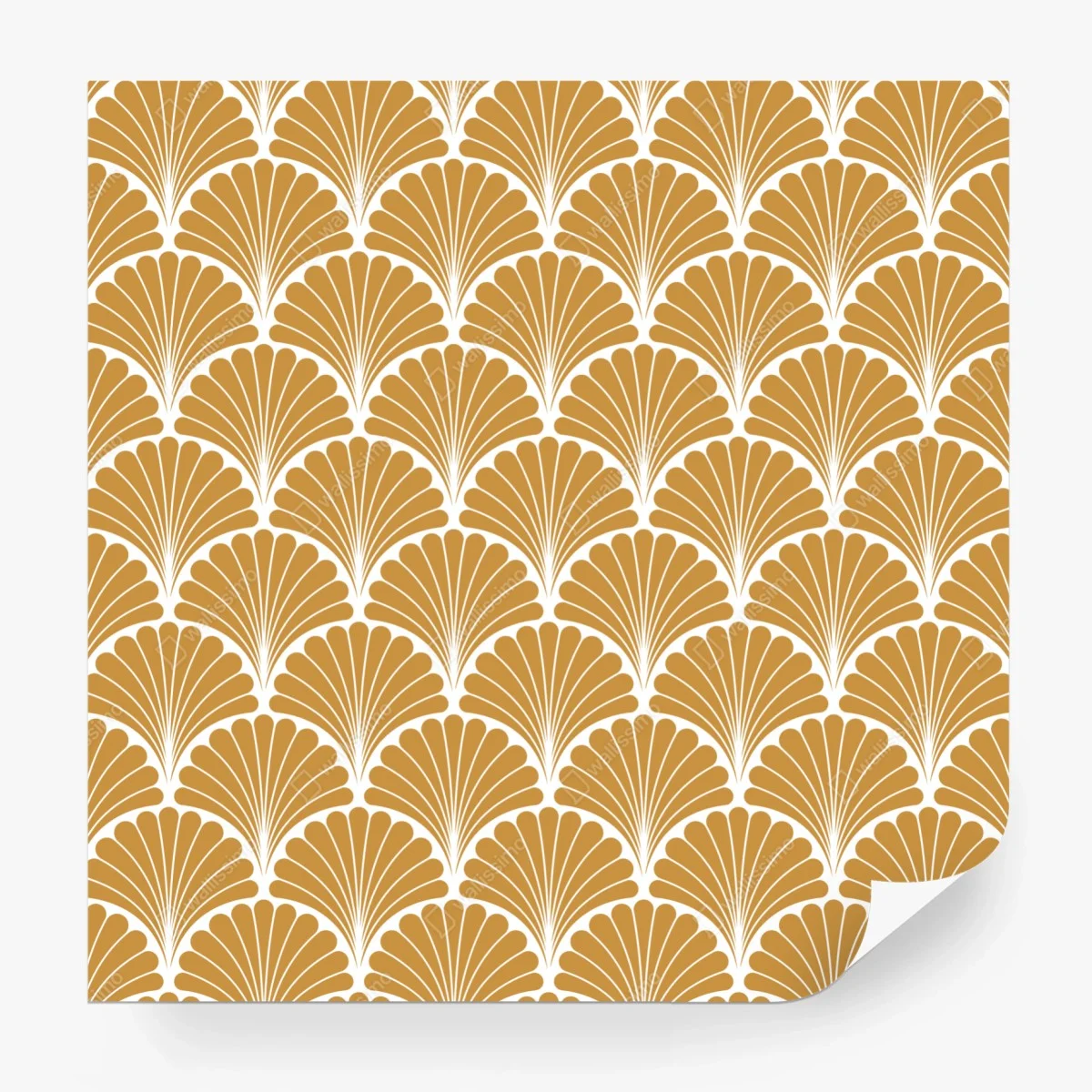 Fotomural patrón art déco de conchas doradas – Pixers® Fotomural patrón art déco de conchas doradas – Pixers®