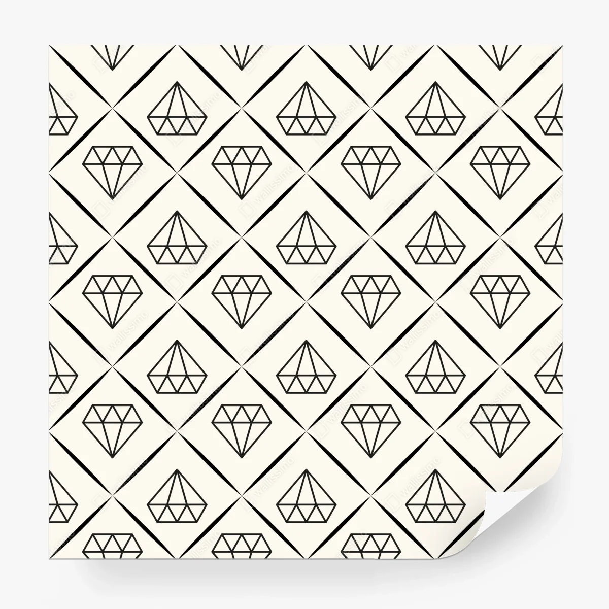 Fotomural patrón geométrico de diamantes minimalista y elegante – Pixers® Fotomural patrón geométrico de diamantes minimalista y elegante – Pixers®