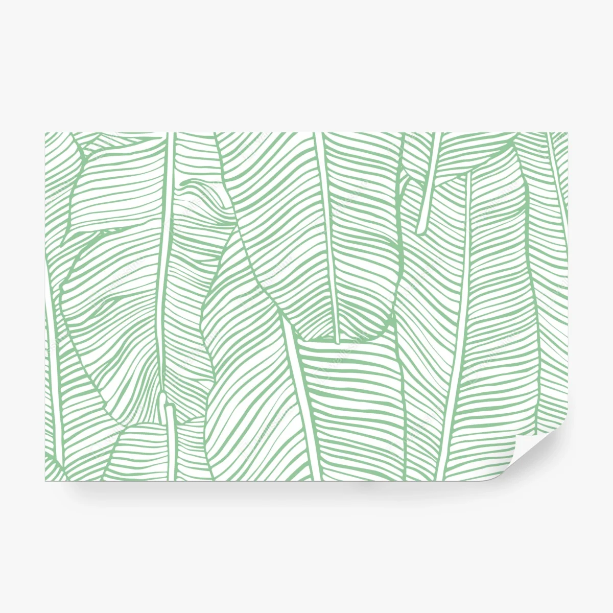 Fotomural patrón de hojas tropicales en verde menta – Pixers® Fotomural patrón de hojas tropicales en verde menta – Pixers®