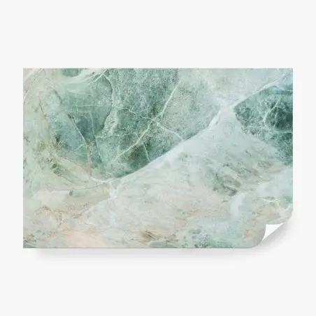 Fotomural mármol verde - elegancia natural para paredes – Pixers®