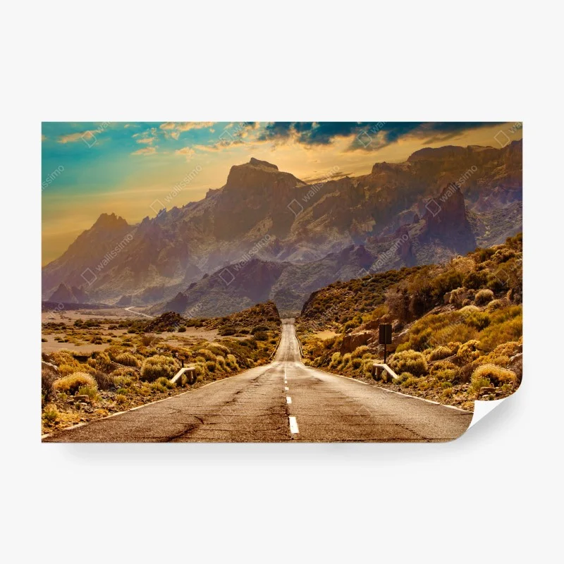 Fotomural carretera hacia el corazón de Tenerife