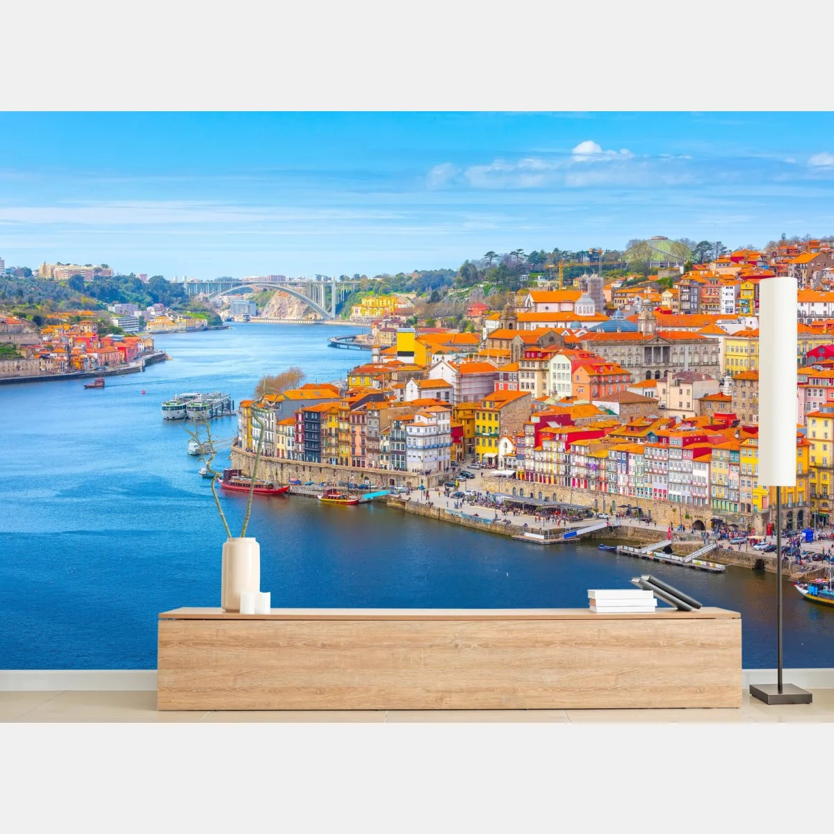 Fotomural vista panorámica de Oporto y el Duero – Pixers® Fotomural vista panorámica de Oporto y el Duero – Pixers®