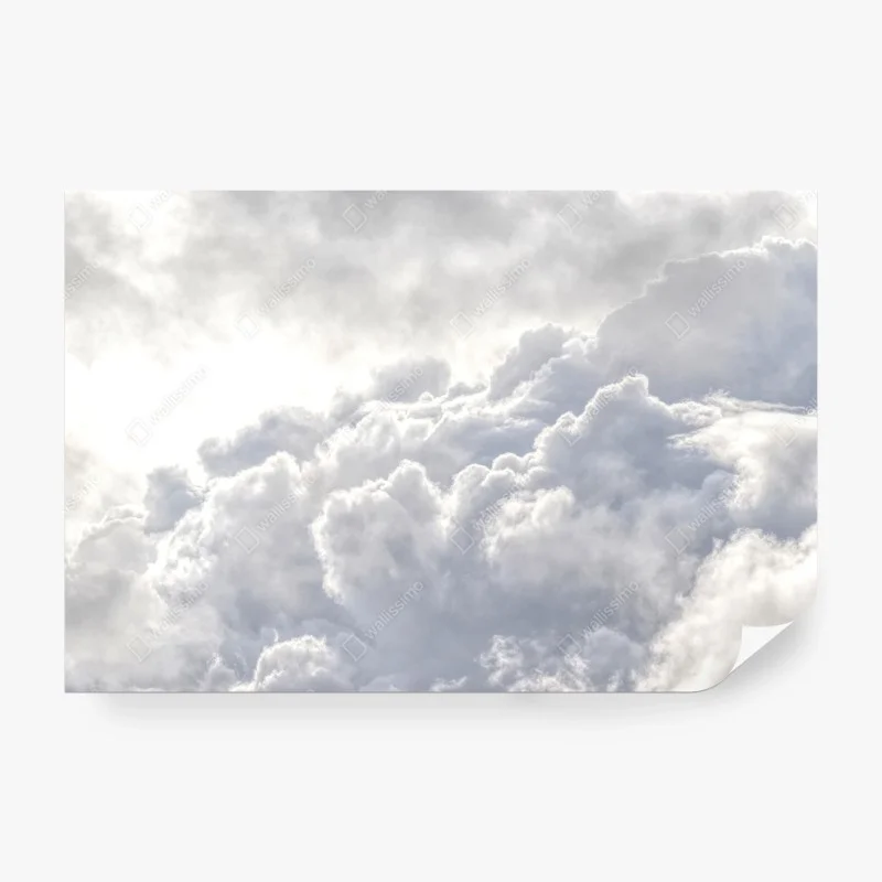 Fotomural cielo de nubes algodonadas