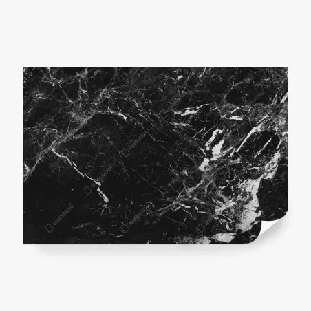 Fotomural mármol negro veteado clásico – Pixers®