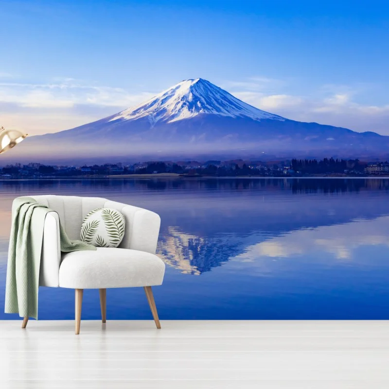Fotomural amanecer sobre el Monte Fuji