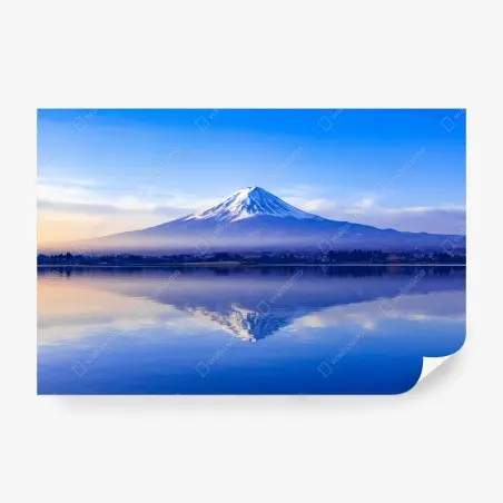Fotomural amanecer sobre el Monte Fuji – Pixers®
