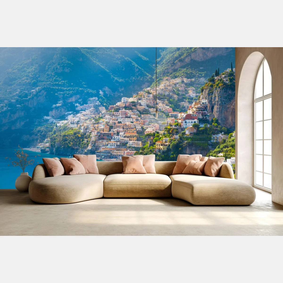 Fotomural panorámica de Positano en la Costa Amalfitana – Pixers® Fotomural panorámica de Positano en la Costa Amalfitana – Pixers®