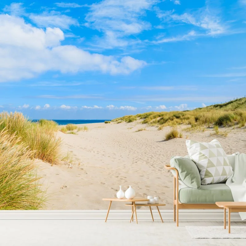 Fotomural brisa de las dunas de Ellenbogen en Sylt
