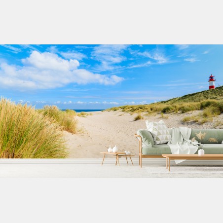 Fotomural brisa de las dunas de Ellenbogen en Sylt – Pixers®