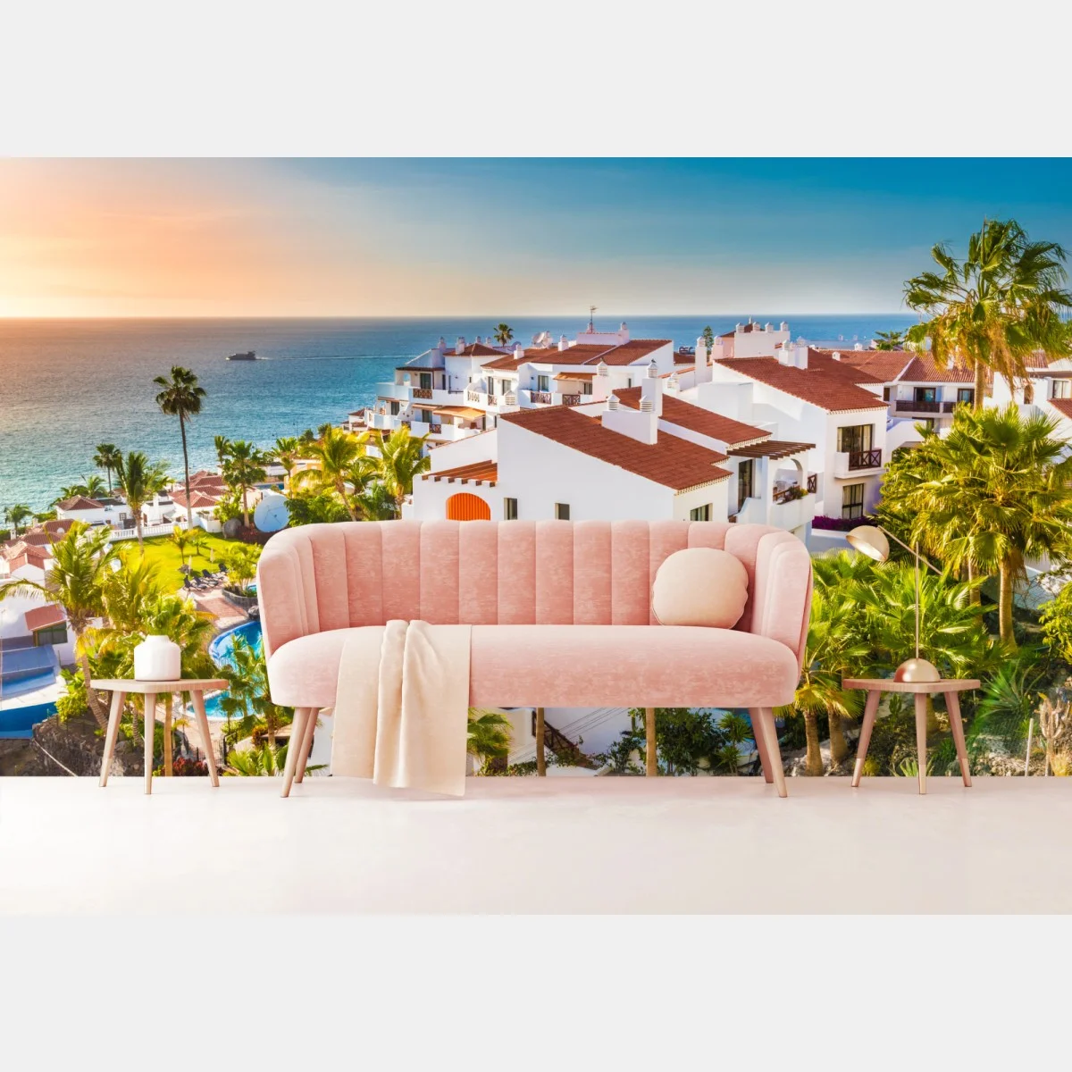 Fotomural vistas costeras de Puerto de Santiago, Tenerife – Pixers® Fotomural vistas costeras de Puerto de Santiago, Tenerife – Pixers®