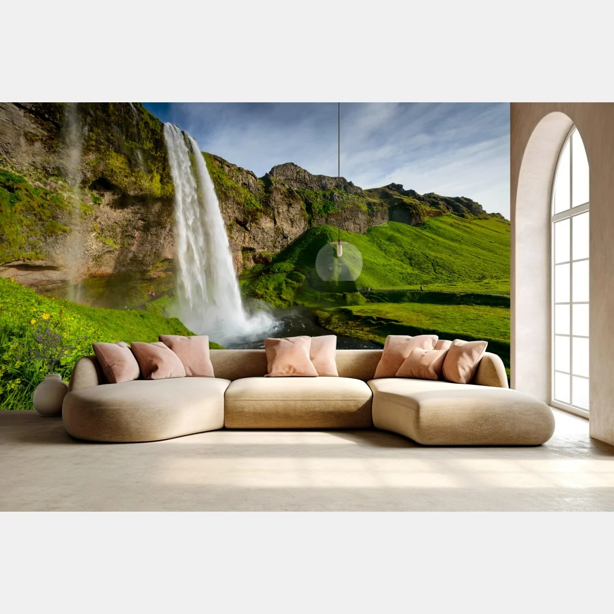 Fotomural amanecer en Seljalandsfoss – Pixers® Fotomural amanecer en Seljalandsfoss – Pixers®
