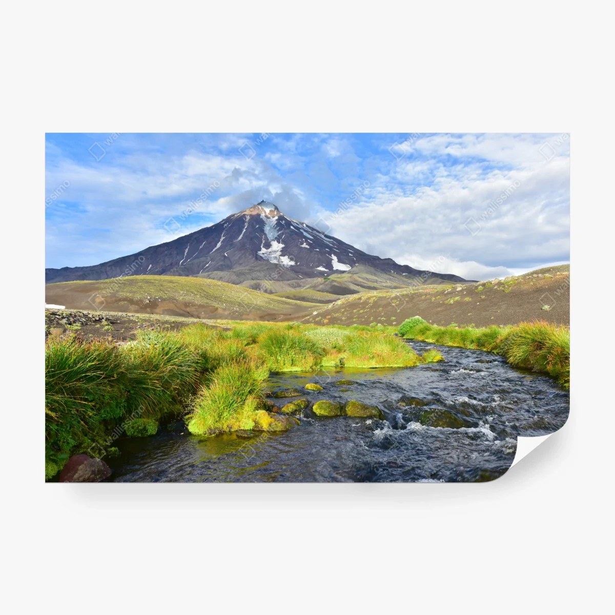 Fotomural panorámica del volcán Koryaksky – Pixers® Fotomural panorámica del volcán Koryaksky – Pixers®