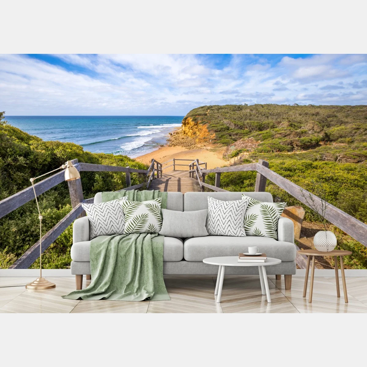 Fotomural pasarela hacia Bells Beach, Victoria – Pixers® Fotomural pasarela hacia Bells Beach, Victoria – Pixers®