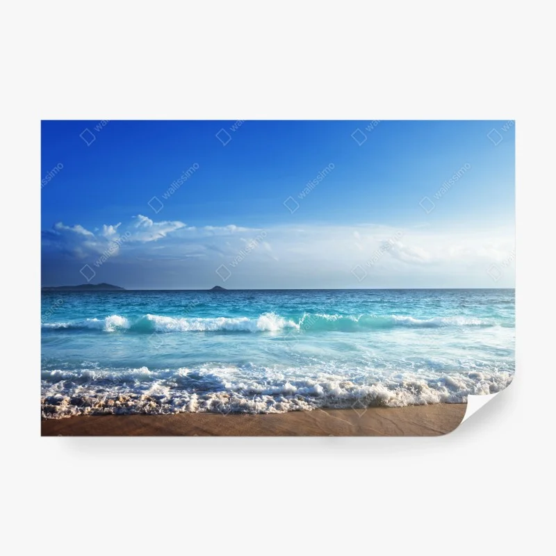 Fotomural puesta de sol en Seychelles