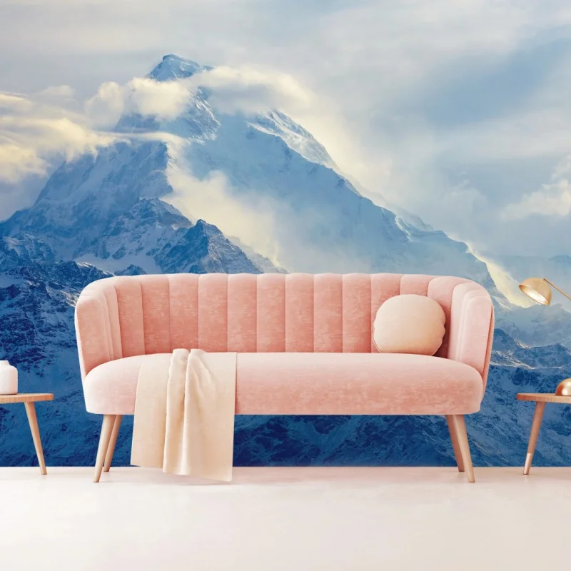 Fotomural cumbres nevadas al amanecer