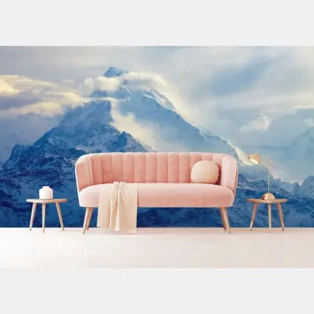 Fotomural cumbres nevadas al amanecer – Pixers®