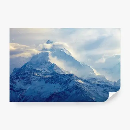 Fotomural cumbres nevadas al amanecer – Pixers®