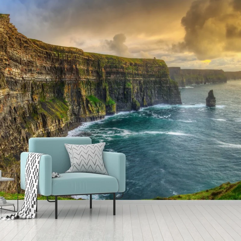 Fotomural amanecer en los acantilados de Moher