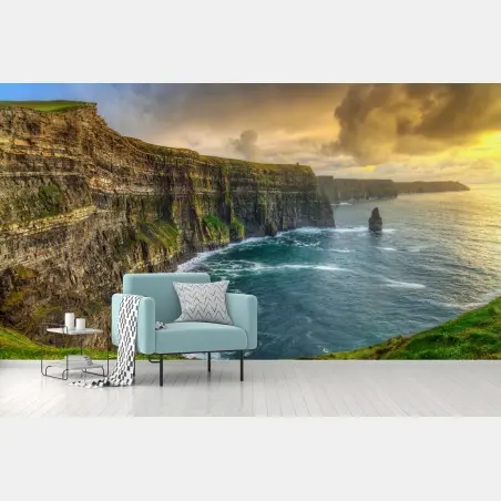 Fotomural amanecer en los acantilados de Moher – Pixers®