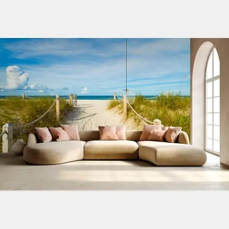 Fotomural serenidad en South Beach, Miami – Pixers®