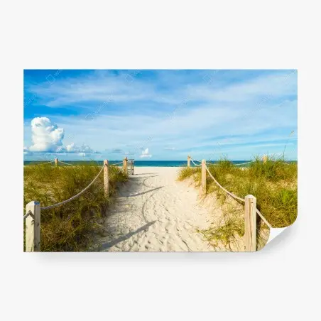 Fotomural serenidad en South Beach, Miami – Pixers®