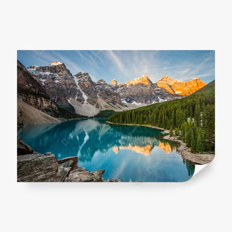 Fotomural amanecer en Moraine Lake