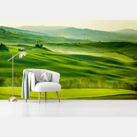 Fotomural paisaje sereno de la Toscana – Pixers®