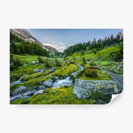 Fotomural paisaje alpino en Posets y Maladeta – Pixers®