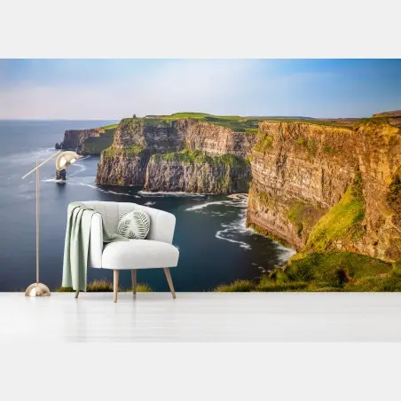 Fotomural vista panorámica de los acantilados de Moher – Pixers®