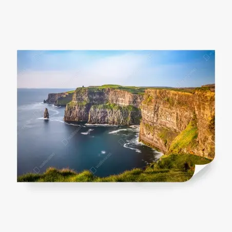 Fotomural vista panorámica de los acantilados de Moher – Pixers®