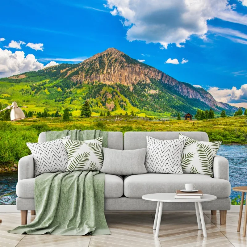Fotomural paisaje majestuoso de Crested Butte