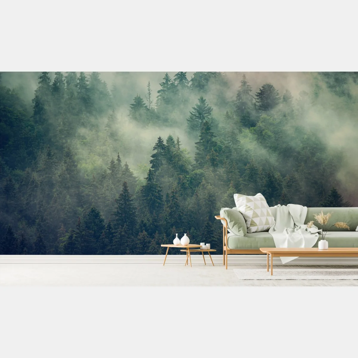 Fotomural bosque envuelto en niebla – Pixers® Fotomural bosque envuelto en niebla – Pixers®