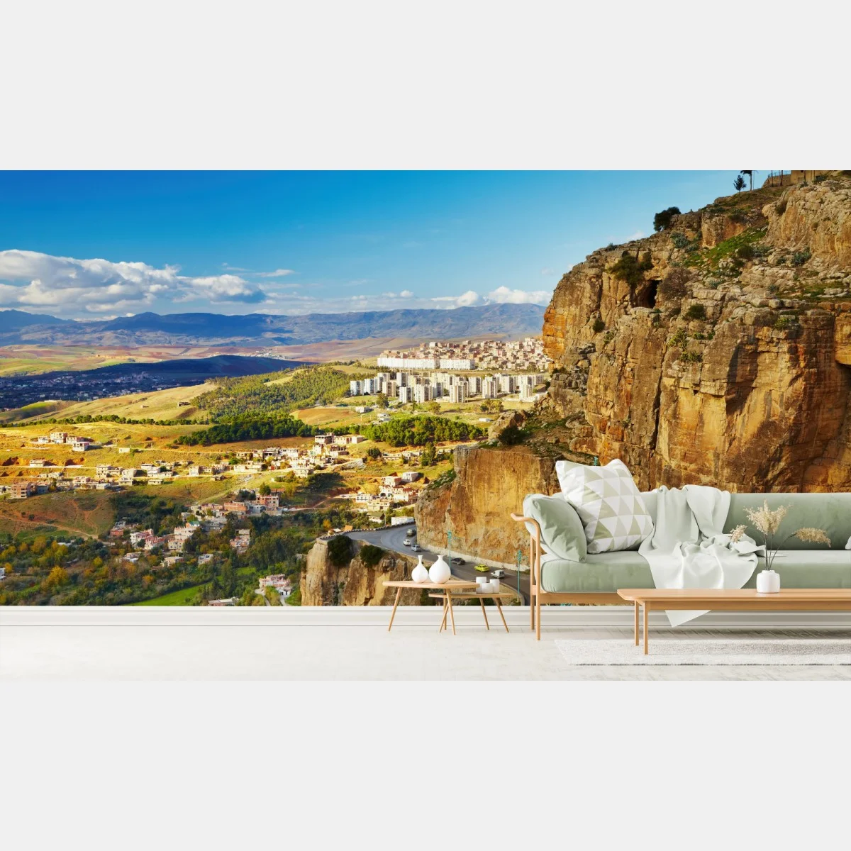 Fotomural panorámica de Constantine y sus acantilados al atardecer – Pixers® Fotomural panorámica de Constantine y sus acantilados al atardecer – Pixers®