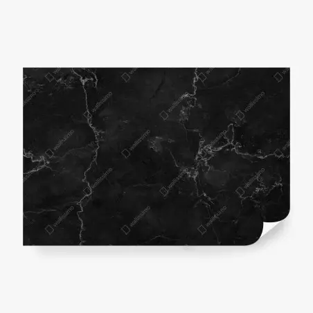 Fotomural fondo de mármol negro con vetas blancas – Pixers®