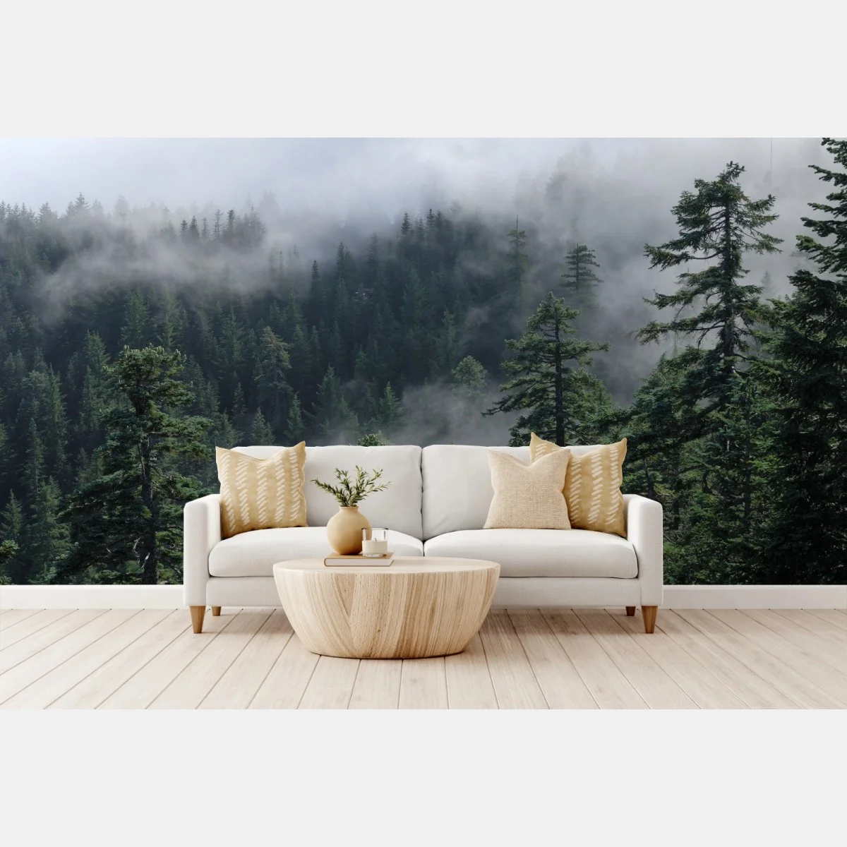 Fotomural paisaje brumoso de Larch Mount, Oregon – Pixers® Fotomural paisaje brumoso de Larch Mount, Oregon – Pixers®