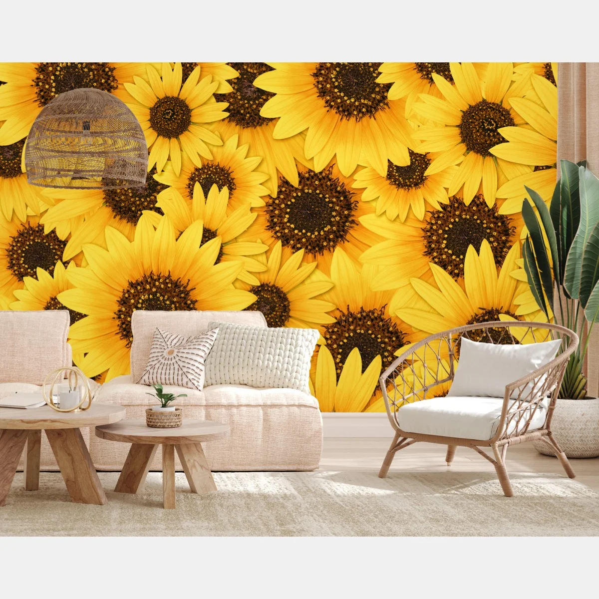 Fotomural mosaico de girasoles radiantes – Pixers® Fotomural mosaico de girasoles radiantes – Pixers®