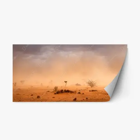 Pegatina reposicionable tormenta de arena en Dollo Ado, Etiopía – Pixers®