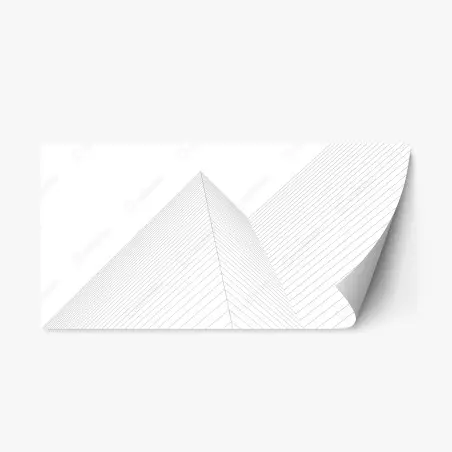 Pegatina reposicionable composición geométrica de líneas minimalistas – Pixers®