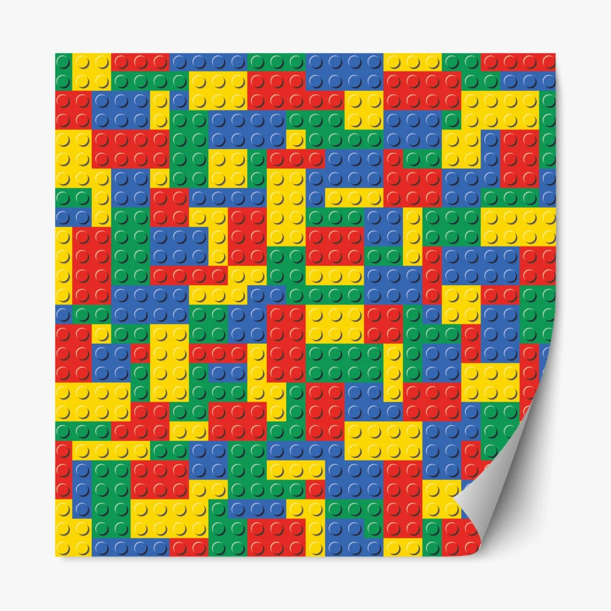 Pegatina reposicionable mural de ladrillos de juguete multicolor – Pixers® Pegatina reposicionable mural de ladrillos de juguete multicolor – Pixers®