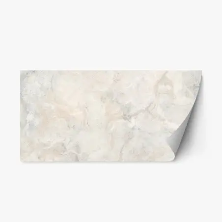 Pegatina reposicionable textura de mármol crema con vetas suaves – Pixers®