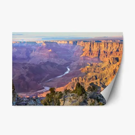 Pegatina reposicionable amanecer sobre el Gran Cañón – Pixers®