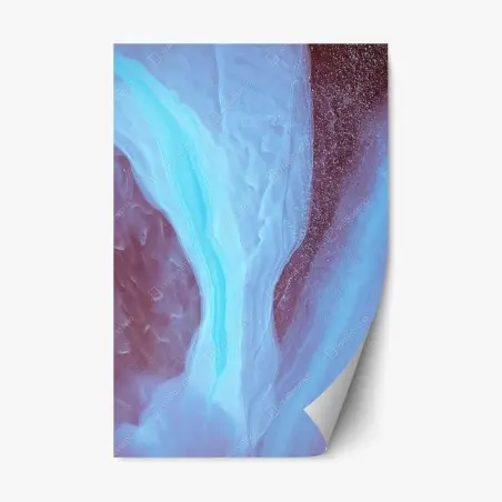Pegatina reposicionable bruma ártica en tinta alcohólica – Pixers®