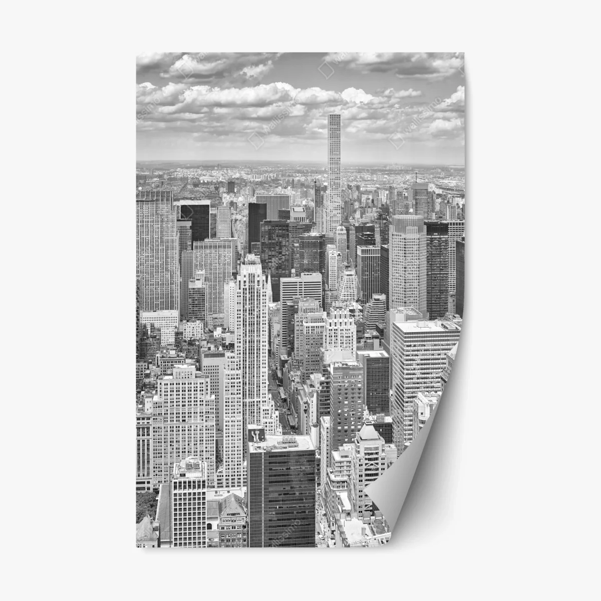 Pegatina reposicionable panorama en blanco y negro de Nueva York – Pixers® Pegatina reposicionable panorama en blanco y negro de Nueva York – Pixers®