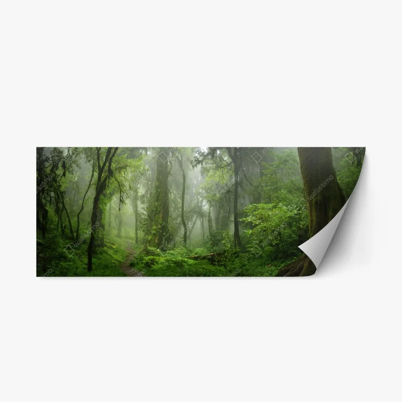 Pegatina reposicionable misterios de la selva del Sudeste Asiático