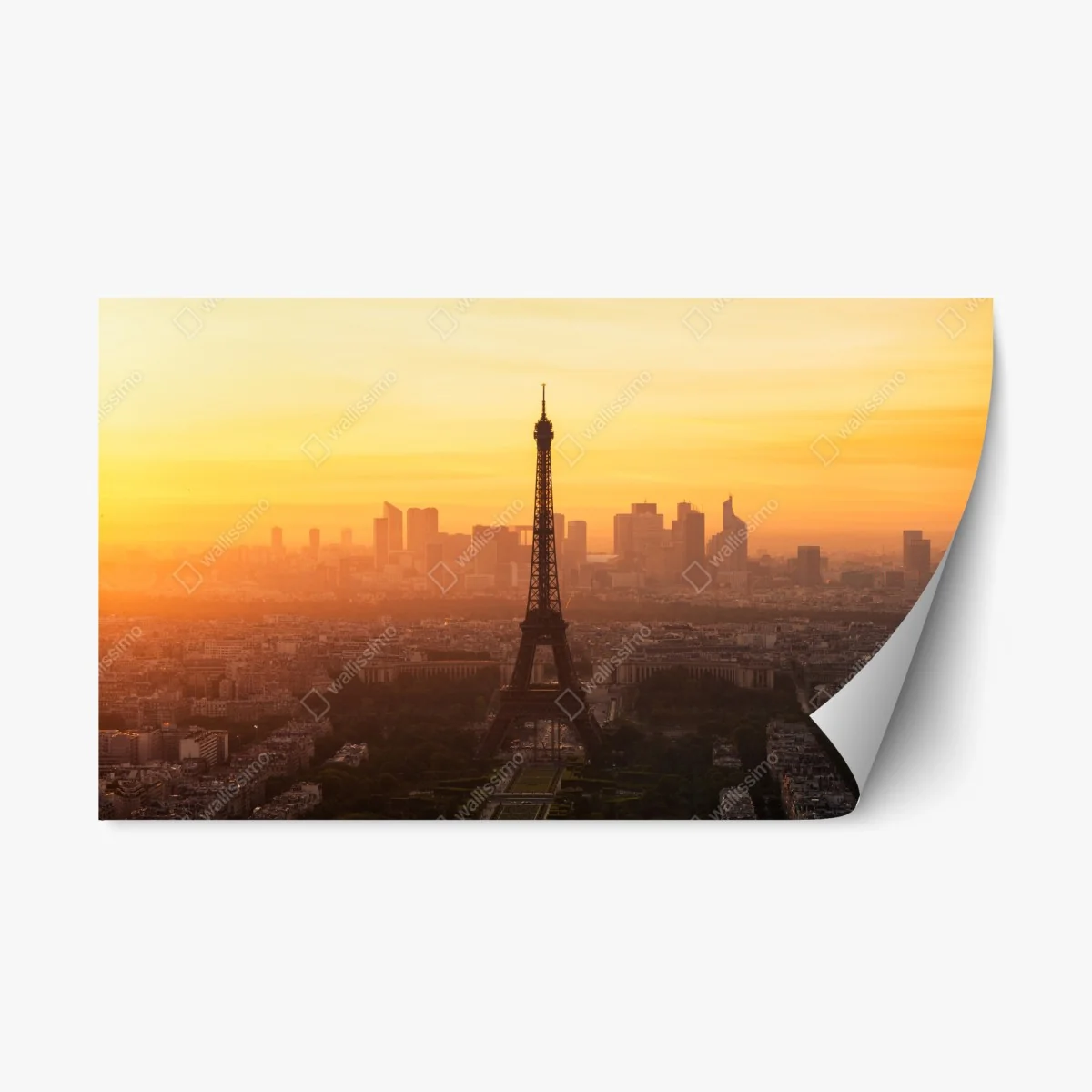 Pegatina reposicionable atardecer dorado sobre la Torre Eiffel – Pixers® Pegatina reposicionable atardecer dorado sobre la Torre Eiffel – Pixers®