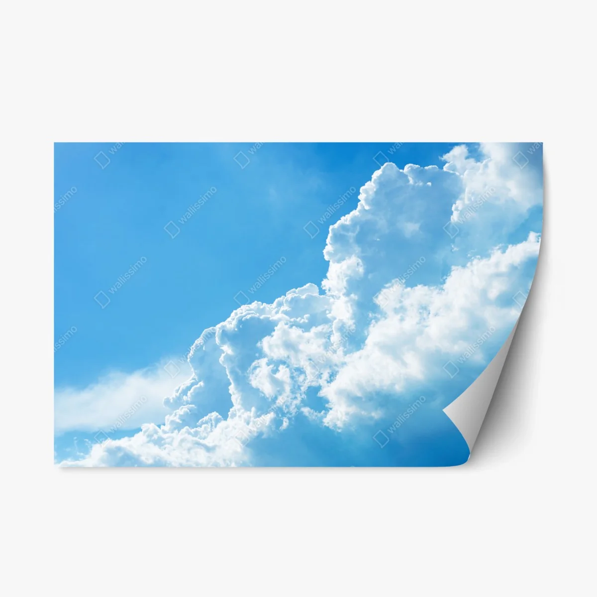 Pegatina reposicionable cielo azul con nubes esponjosas – Pixers® Pegatina reposicionable cielo azul con nubes esponjosas – Pixers®
