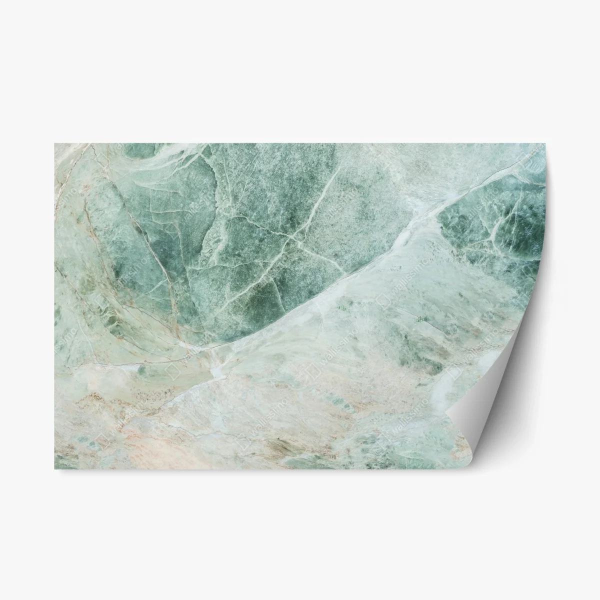 Pegatina reposicionable mármol verde - elegancia natural para paredes – Pixers® Pegatina reposicionable mármol verde - elegancia natural para paredes – Pixers®