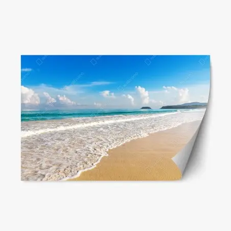 Pegatina reposicionable vistas serenas de Karon, Phuket – Pixers®