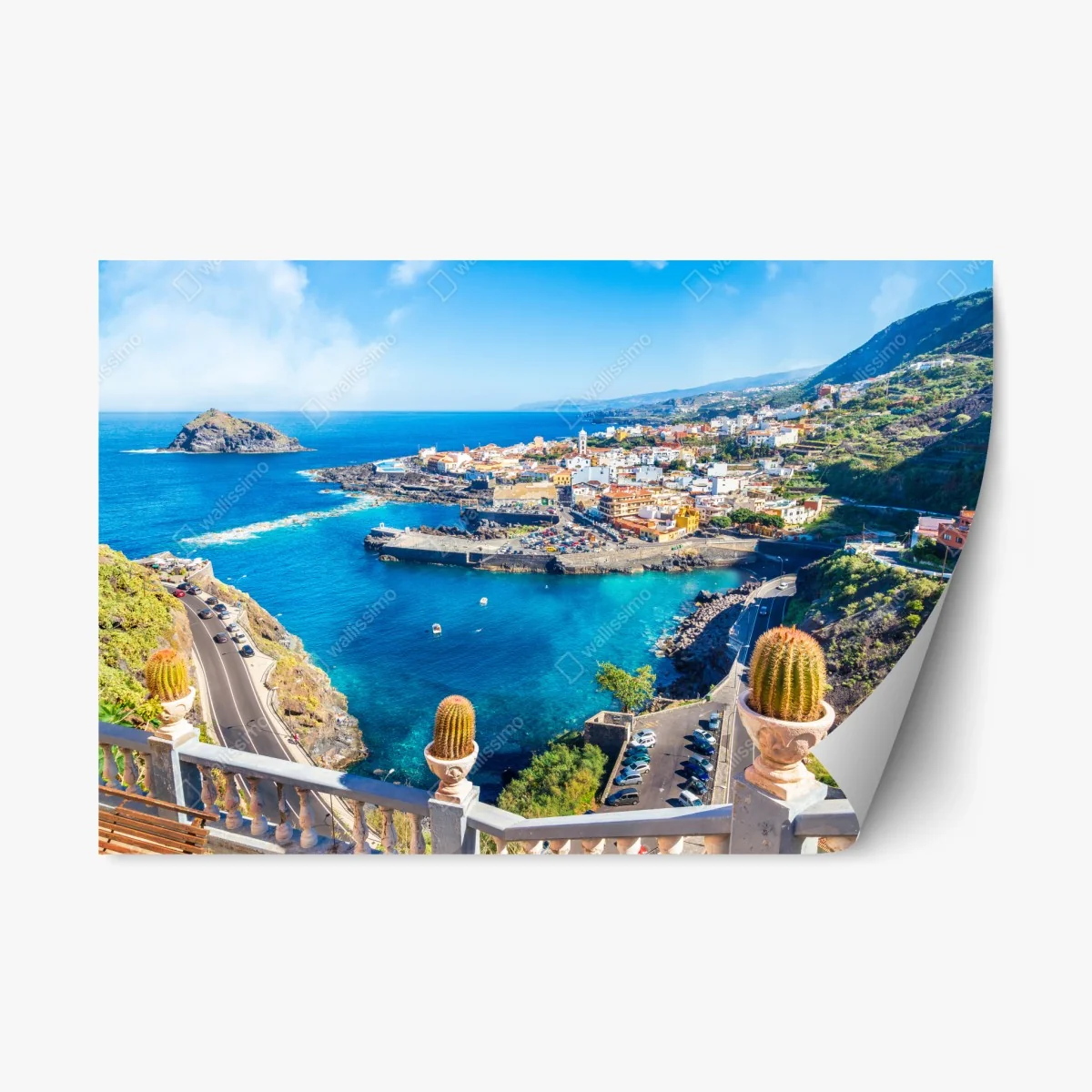 Pegatina reposicionable vista costera de Garachico, Tenerife – Pixers® Pegatina reposicionable vista costera de Garachico, Tenerife – Pixers®