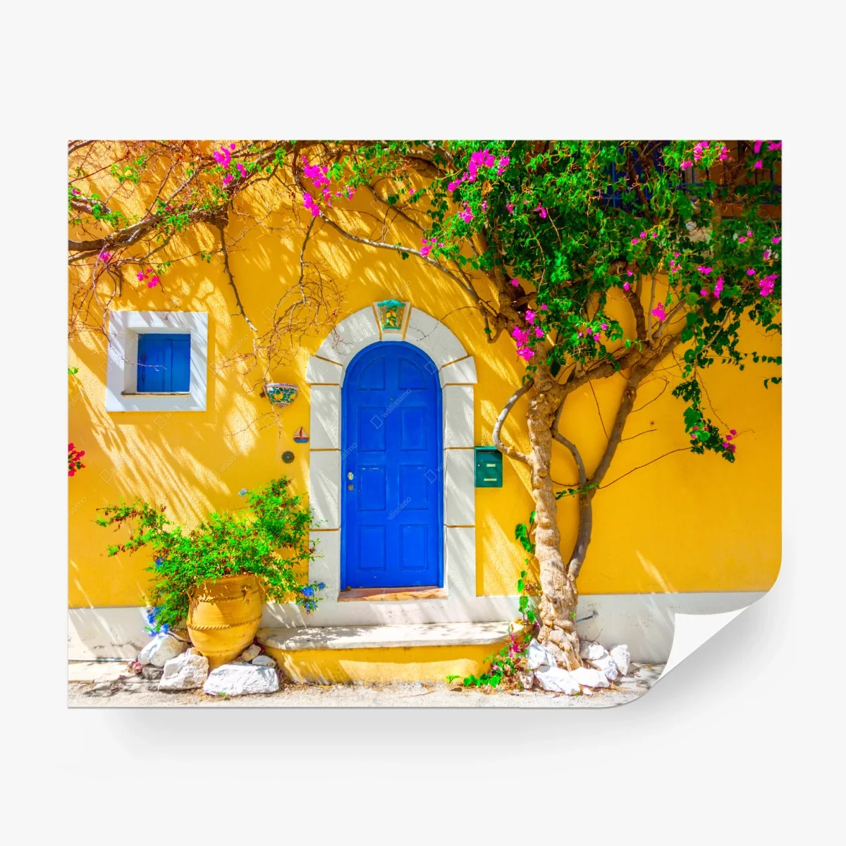 Fotomural puerta azul en Assos, Kefalonia – Pixers® Fotomural puerta azul en Assos, Kefalonia – Pixers®